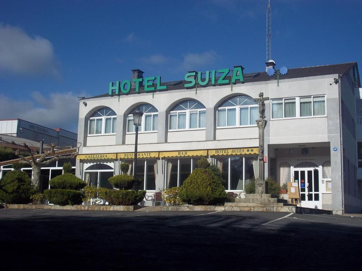 Hotel Suiza Arzua Luaran gambar