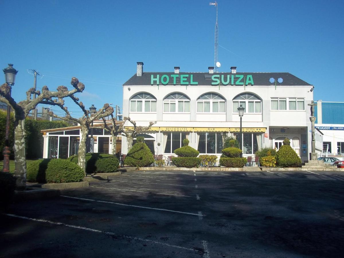 Hotel Suiza Arzua Luaran gambar