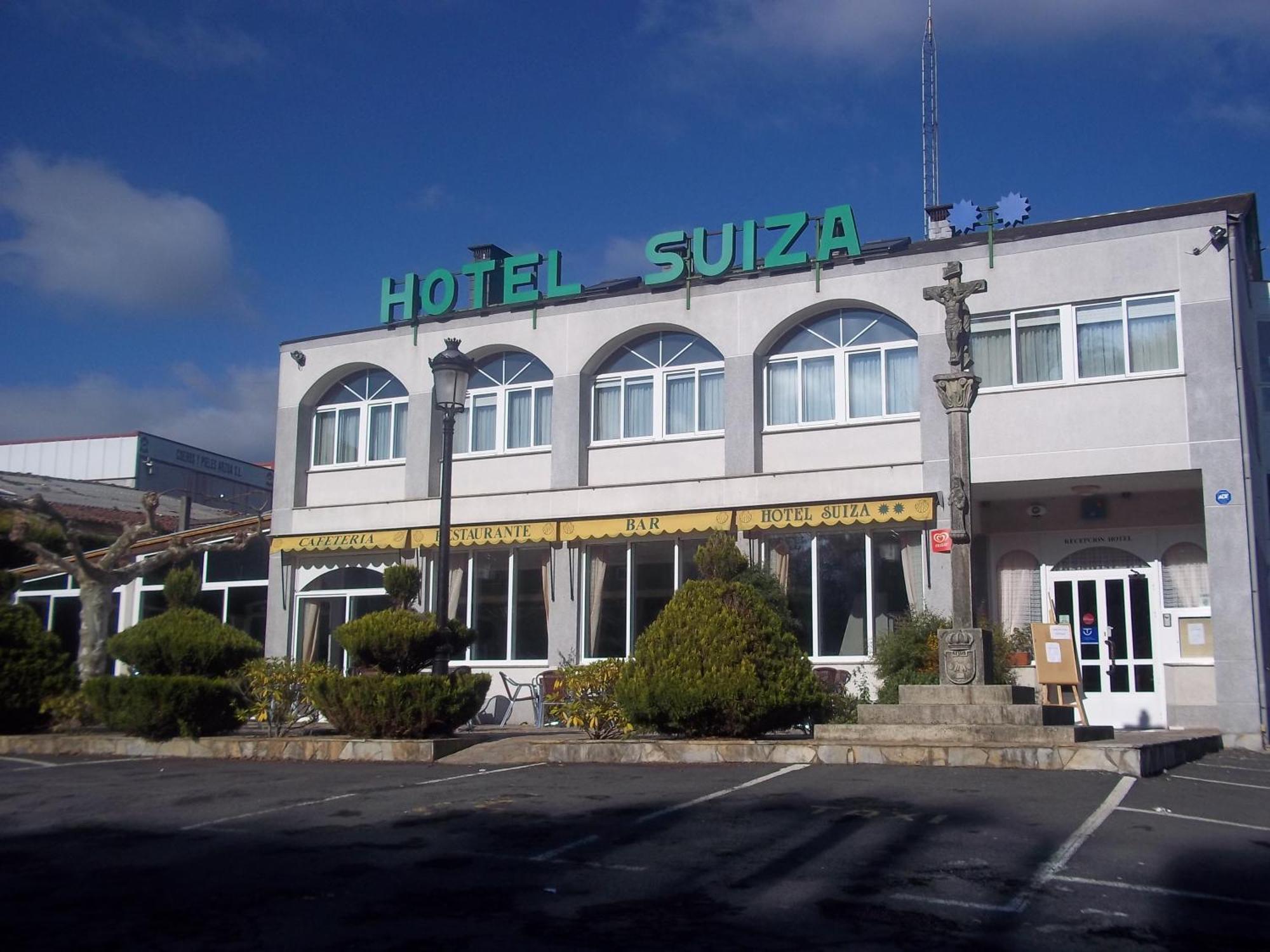 Hotel Suiza Arzua Luaran gambar